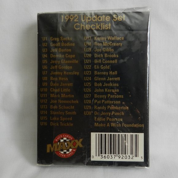 1992 Maxx Race Cards 5th Anniversary 30 Update Set New Unopened - Picture 2 of 8